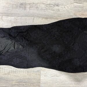 SHEIN Black Lace Mini Dress